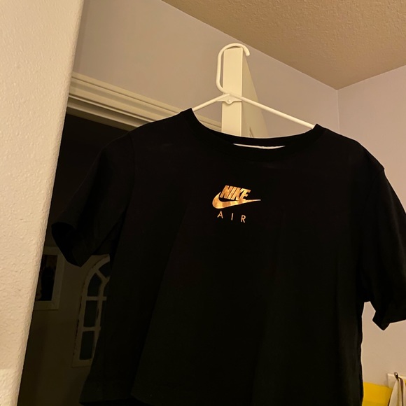 nike air rose gold t shirt